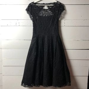 NWT ABS Allen Schwartz black dress